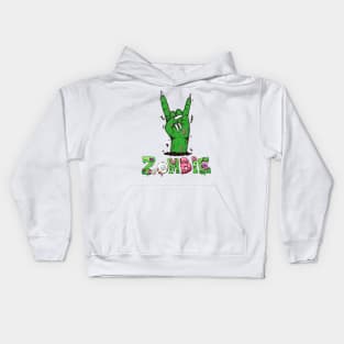 Zombie rock Kids Hoodie